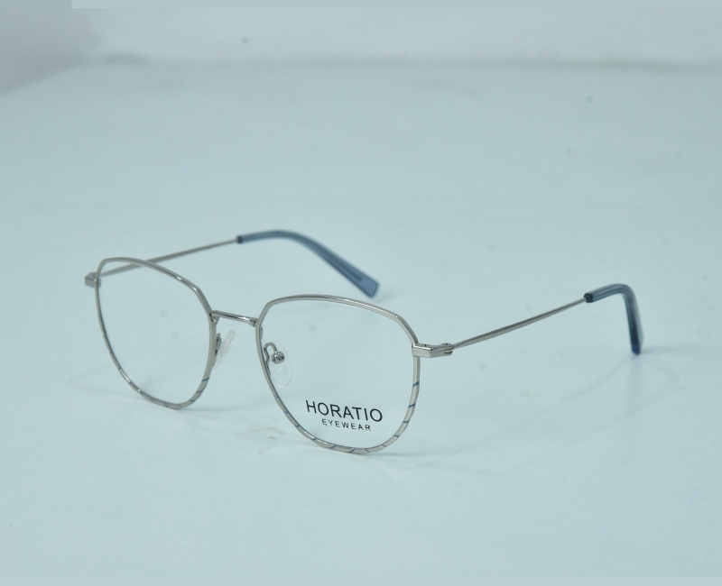Horatio - Thin Metal Round Gunmetal