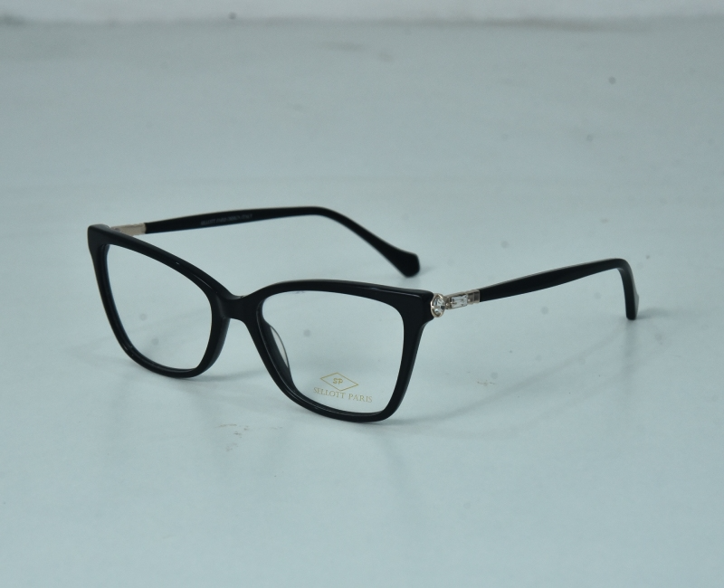 Sellott Paris - Trendy Cat Eye Black Ladies Frame