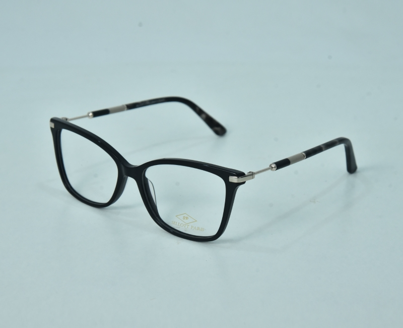 Sellott Paris - Trendy Cat Eye Black Sheet Frame