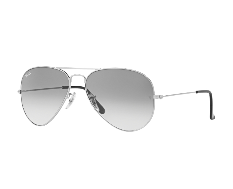 Rayban - Silver Clear Gradient Grey 0RB3025I 003/32 2N Sunglasses