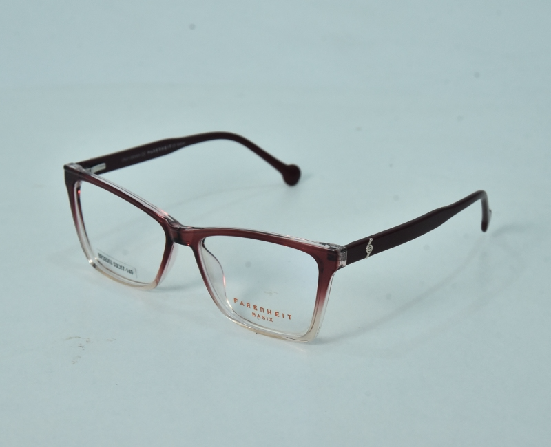 Farenheit - Red/Pink Dual Transparent Trendy Cat Eye Shape