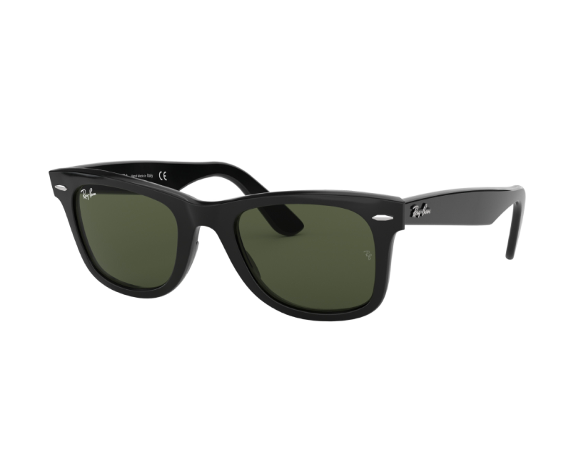 Rayban - Black G-15 Green 0RB2140 WAYFARER 901 3N Sunglasses
