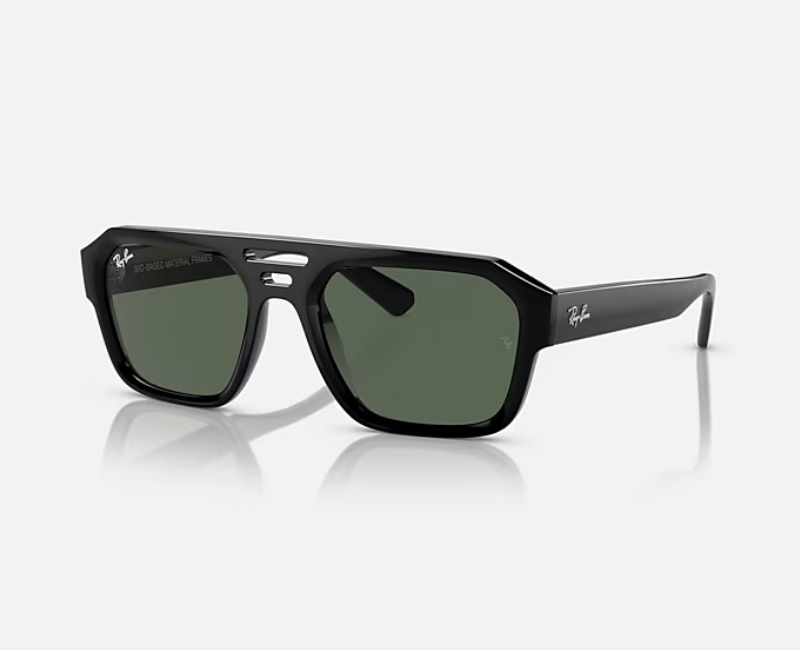 Rayban - Black Dark Green 0RB4397 667771 3N Sunglasses