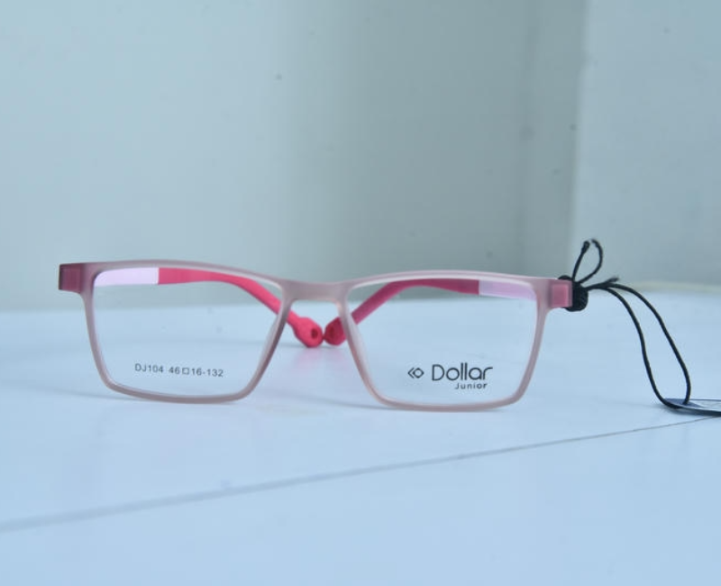 Dollar - Light Brown Rectangle Full Rimflexible Side