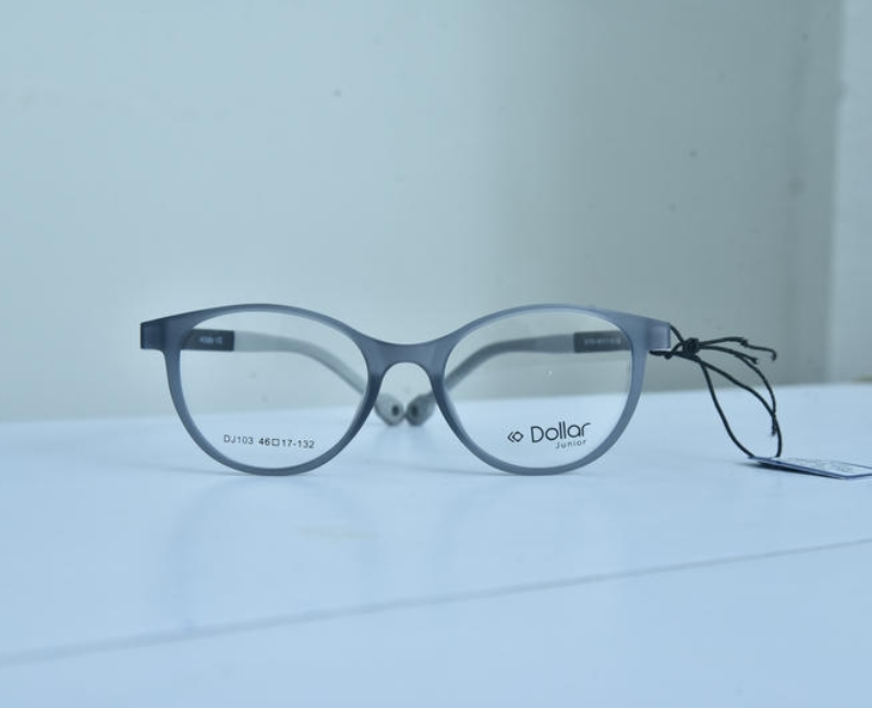 Dollar - Grey Round Fullrim Flexible Side