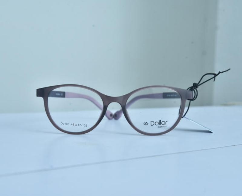Dollar - Purple Cat Eye Full Rim Flexible Side