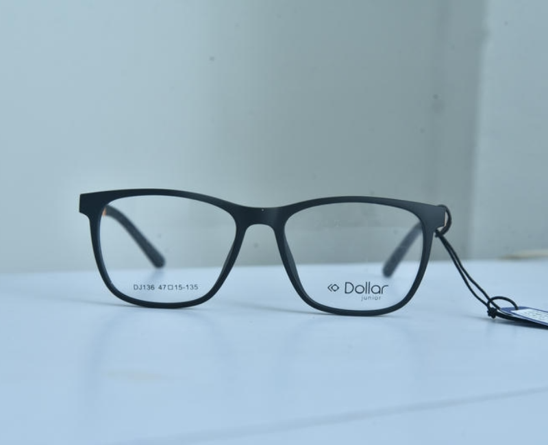 Dollar - Black Rectangle Full Rim