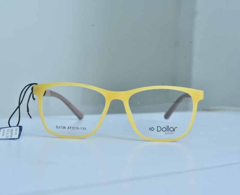 Dollar - Yellow Rectangle Full Rim