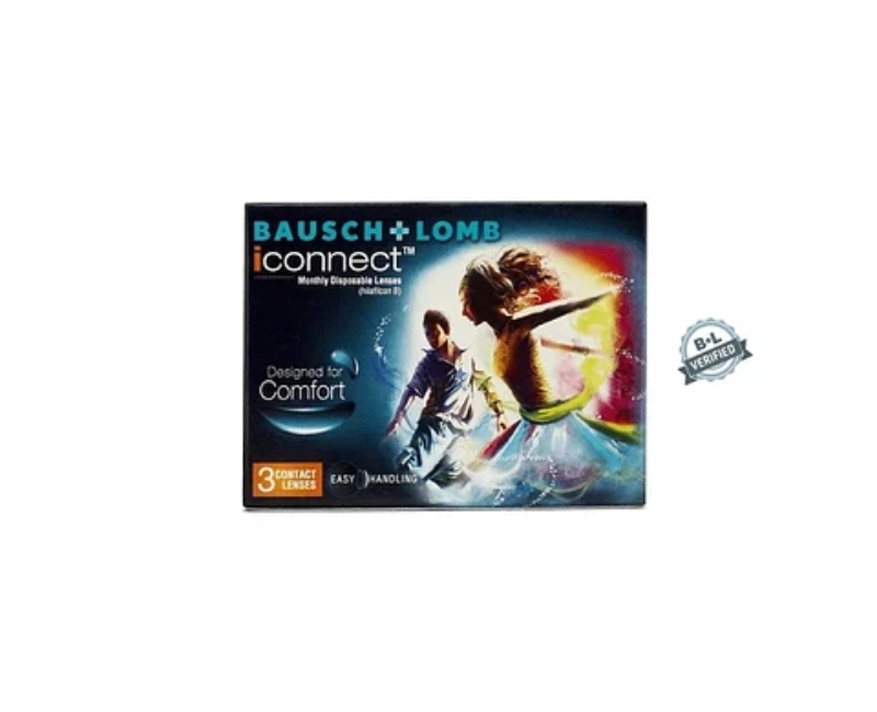 Bausch & Lomb - I Connect (3 Pcs) Monthly Contact Lenses