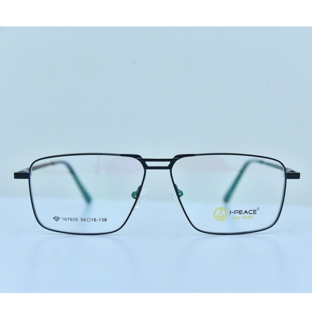 I-PEACE 167605 – Metal Full Rim Rectangle Frame