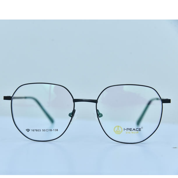 I-PEACE 167603 – Metal Full Rim Geometric Frame