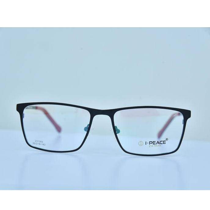 I-PEACE 231303 – Black Full Rim Metal Frame (55mm)