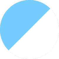 Transparent / Light Blue