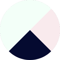 Transparent / Blue / Pink