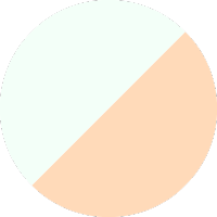 Transparent / Peach